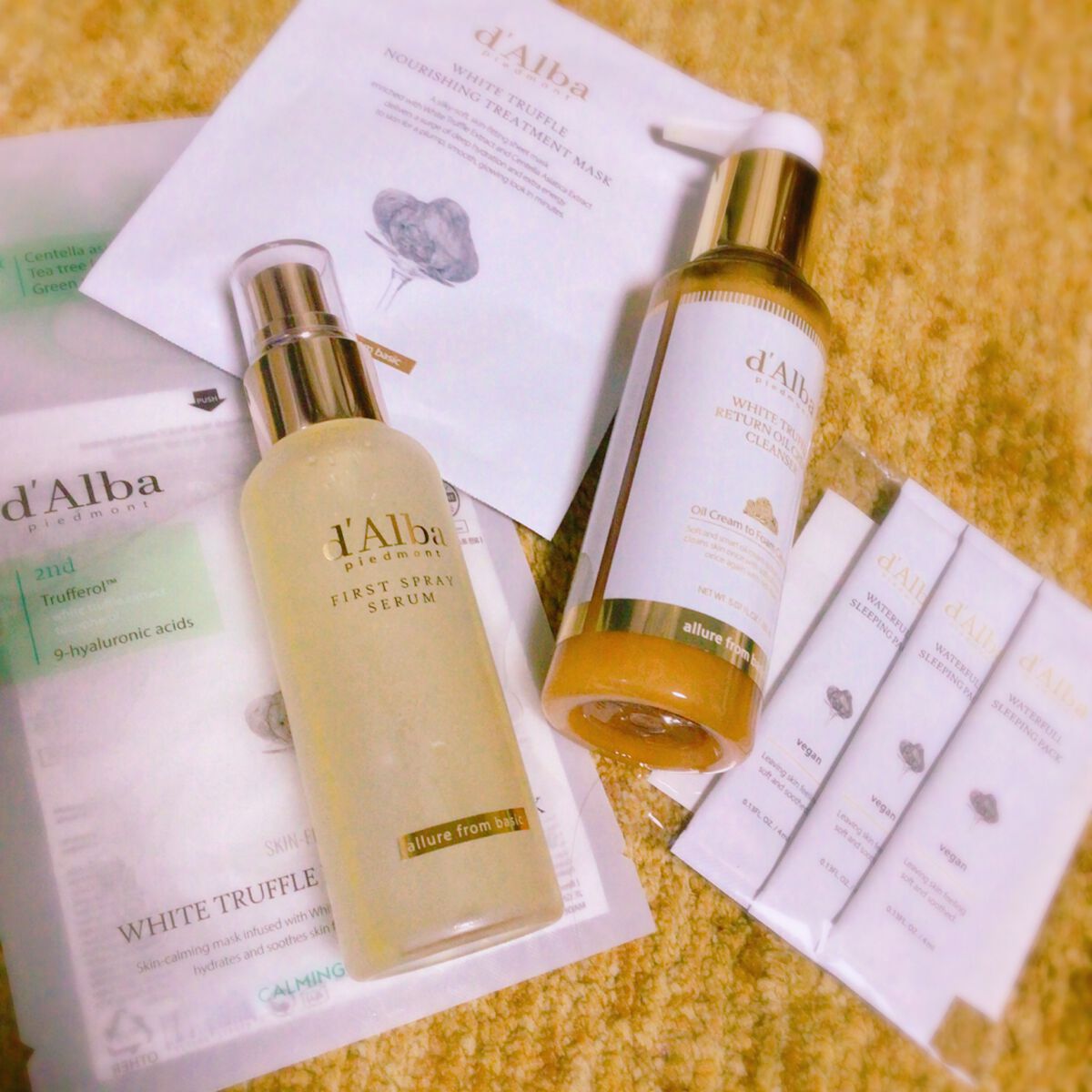 ダルバ ホワイトトリュフファーストスプレーセラム/ダルバ/ミスト状化粧水を使ったクチコミ(1枚目)