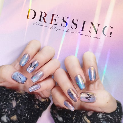 #セルフネイル,#ジェルネイル,#マグネットジェルネイル,#マグネットネイル,#推しネイルのネイルデザイン