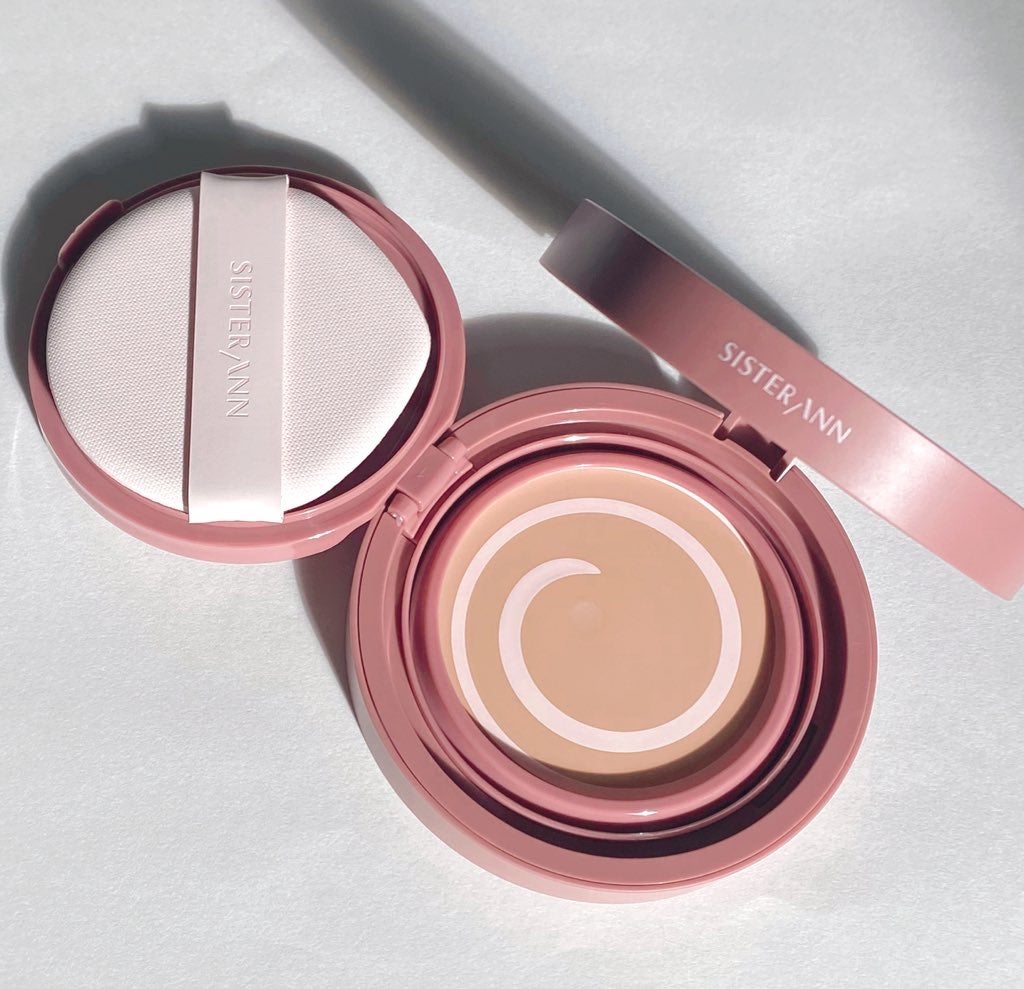 ピンクエッセンスカバーパクト/SISTER ANN/クッションファンデーションを使ったクチコミ(1枚目)