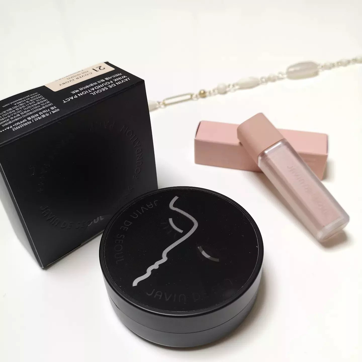 ジャビンドゥソウル ウインクファンデーションパクト/Javin De Seoul/クッションファンデーションを使ったクチコミ（1枚目）