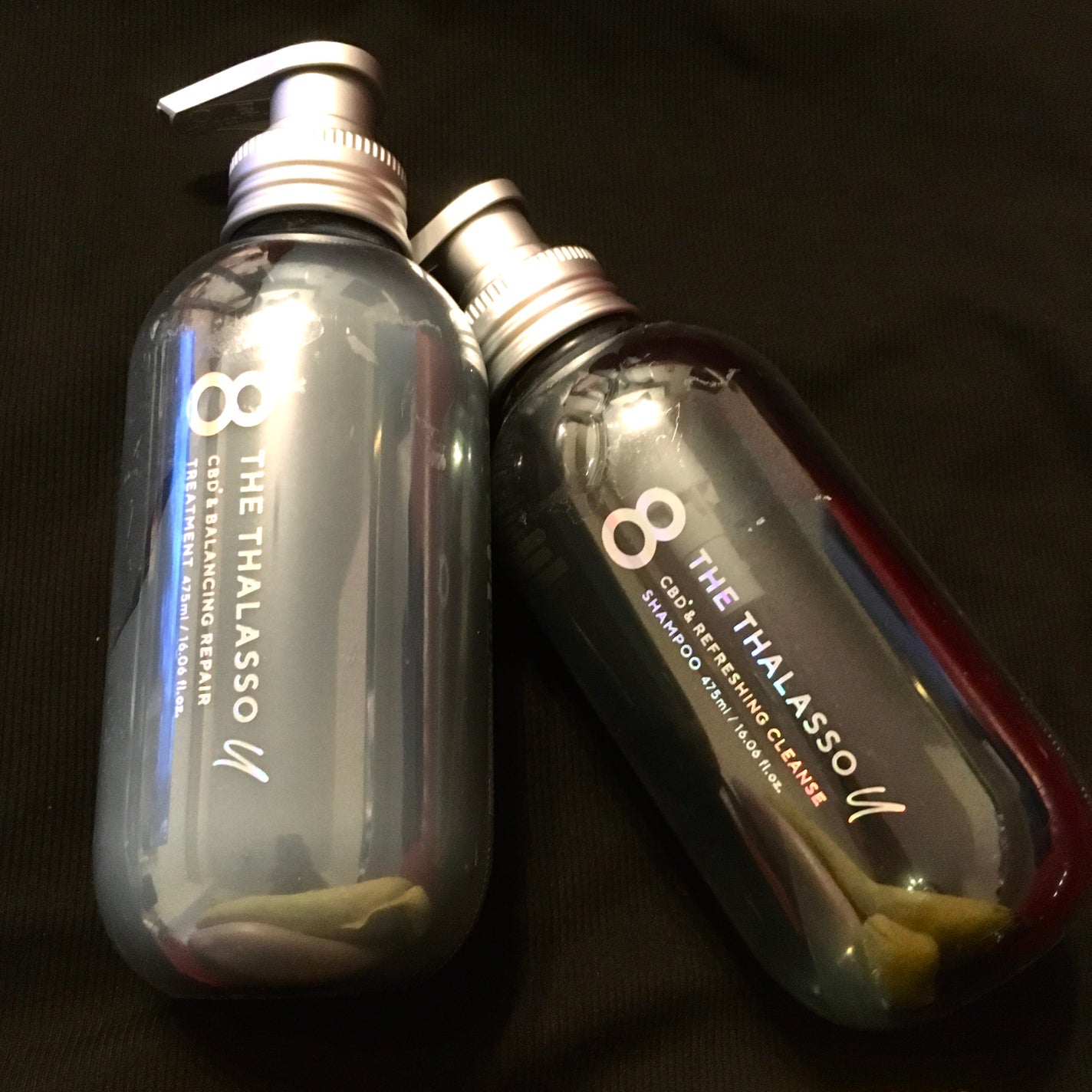 エイトザタラソ ユー CBD&リフレッシング クレンズ 美容液シャンプー/CBD&バランシング ダメージリペア 美容液ヘアトリートメント/エイトザタラソ/市販シャンプーを使ったクチコミ(1枚目)