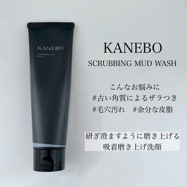 スクラビング　マッド　ウォッシュ/KANEBO/洗顔フォームを使ったクチコミ（1枚目）