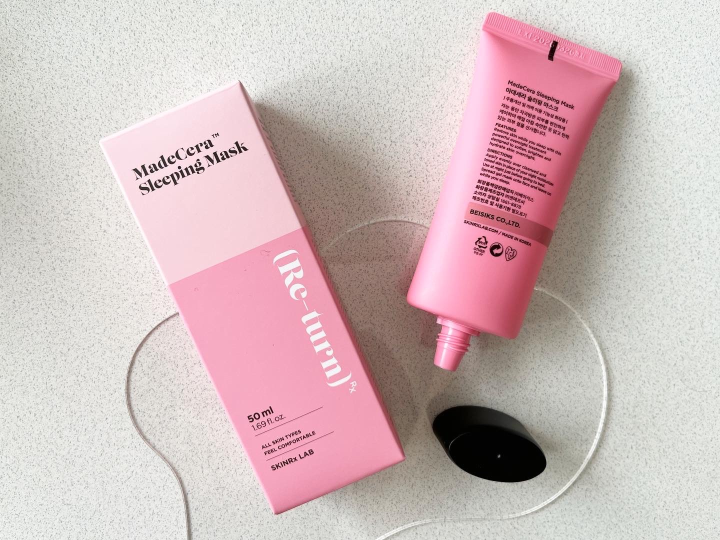 マデセラスリーピングパック/SKINRx LAB/フェイスクリームを使ったクチコミ（2枚目）