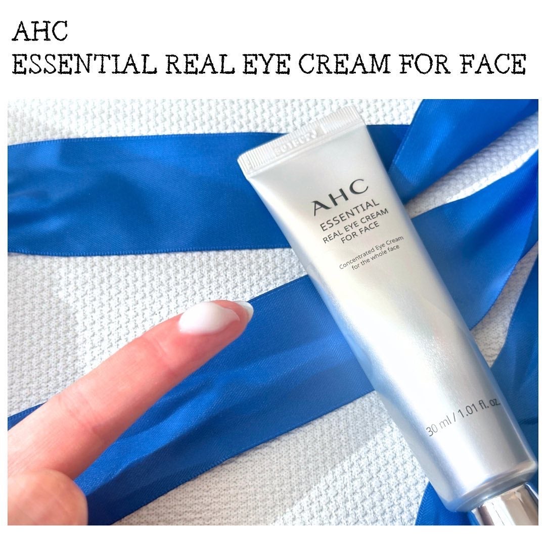 エッセンシャル リアル アイクリーム フォーフェイス/AHC/アイケア・アイクリームを使ったクチコミ(2枚目)