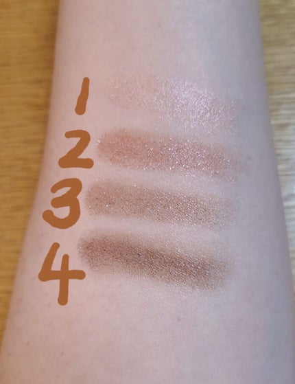 シルキースフレアイズ/キャンメイク/アイシャドウパレットを使ったクチコミ(3枚目)