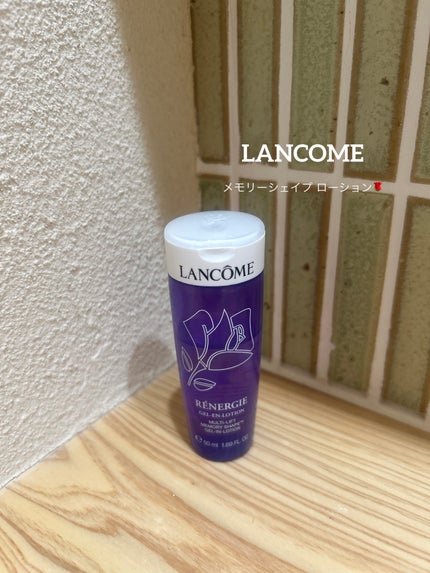 レネルジー M メモリーシェイプ ローション/LANCOME/化粧水を使ったクチコミ(1枚目)