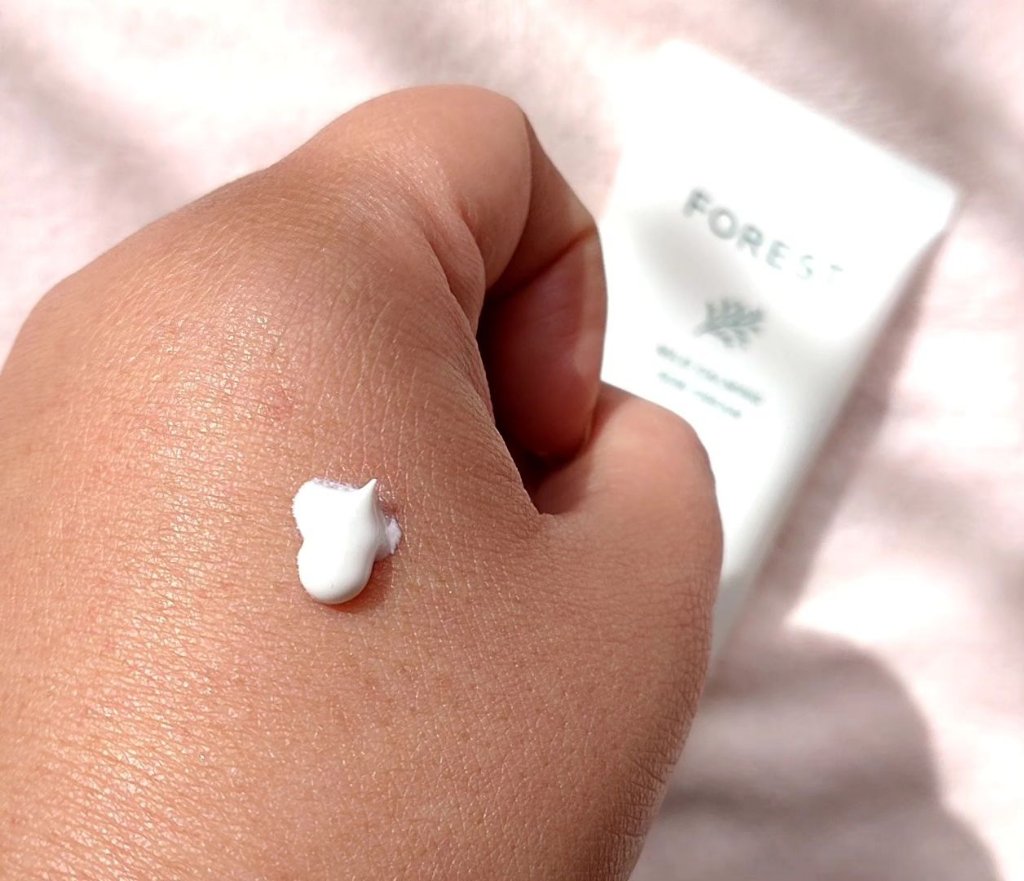 フォレスト マイルドカーミングサンクリーム/FoRest by Greenfinger/日焼け止めクリームを使ったクチコミ（3枚目）