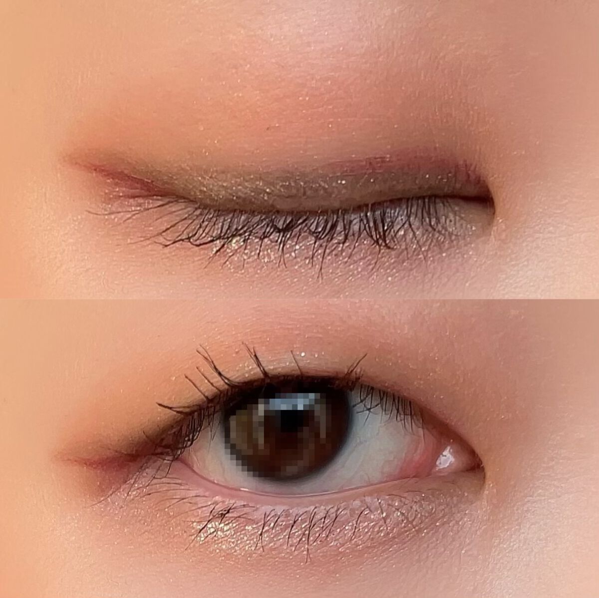 オンブルプードルソロ 201/クレ・ド・ポー ボーテ/単色アイシャドウを使ったクチコミ（2枚目）