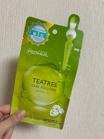 ティーツリーケアソリューション アンプルマスクJEX/MEDIHEAL/シートマスク・パックを使ったクチコミ(1枚目)