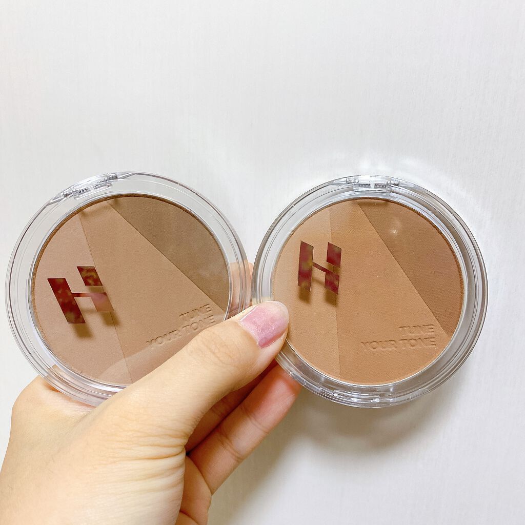 トーンチューニング シェーディング/HOLIKA HOLIKA/シェーディングを使ったクチコミ(2枚目)