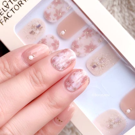 ネイルフィット ジェルネイルシール/GELATO FACTORY/ネイルシールを使ったクチコミ(7枚目)