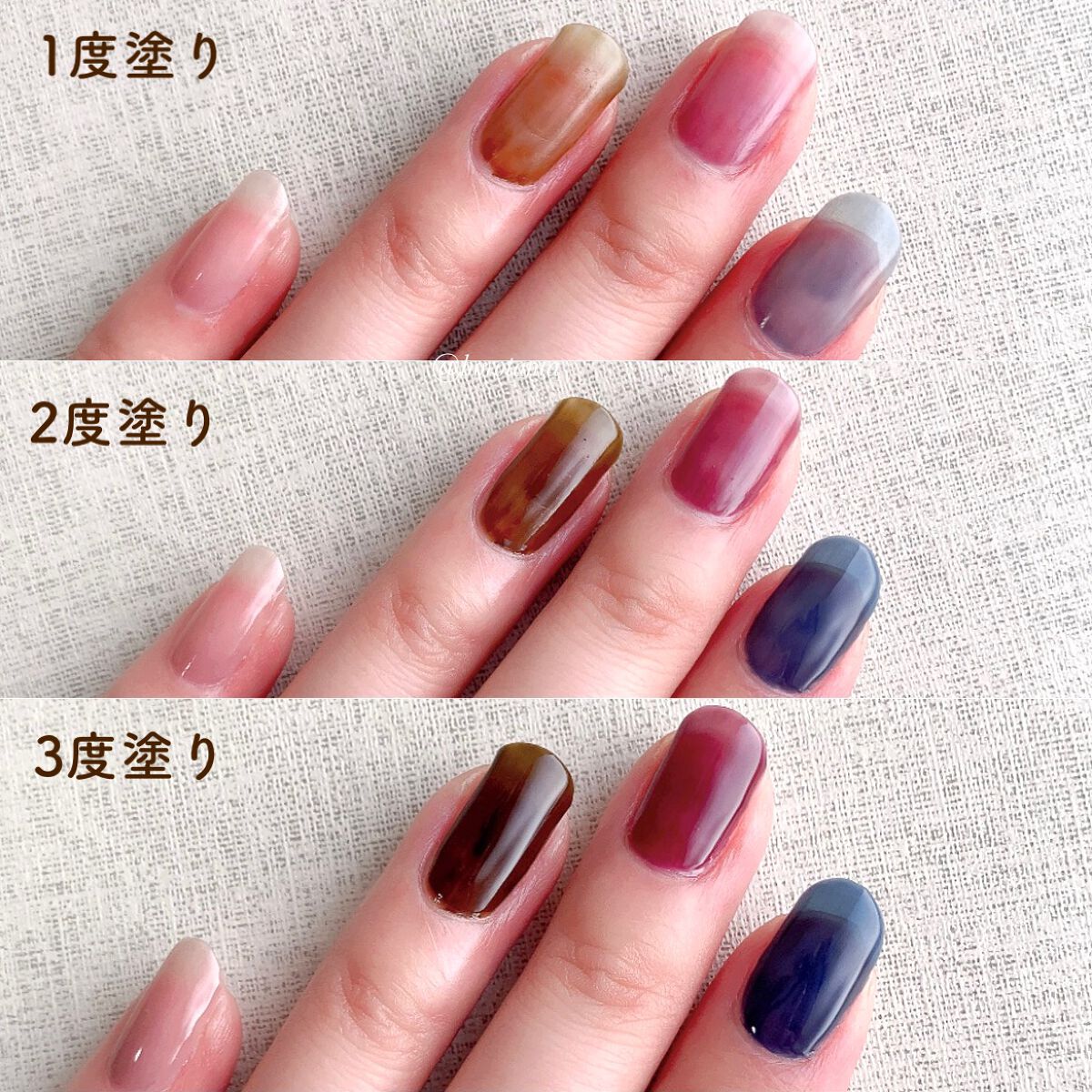 クイッククリスタルコートⅡ/ネイリスト/ネイルトップコートを使ったクチコミ（3枚目）