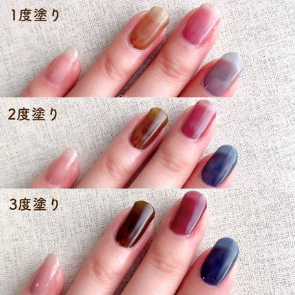 クイッククリスタルコートⅡ/ネイリスト/ネイルトップコートを使ったクチコミ(3枚目)