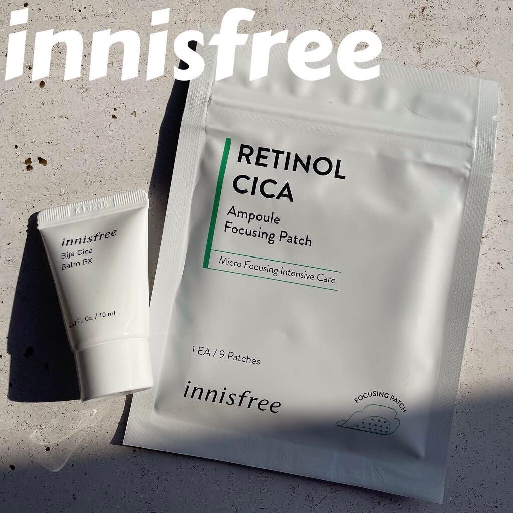 レチノール シカ フォーカシングパッチ/innisfree/にきびパッチを使ったクチコミ(1枚目)