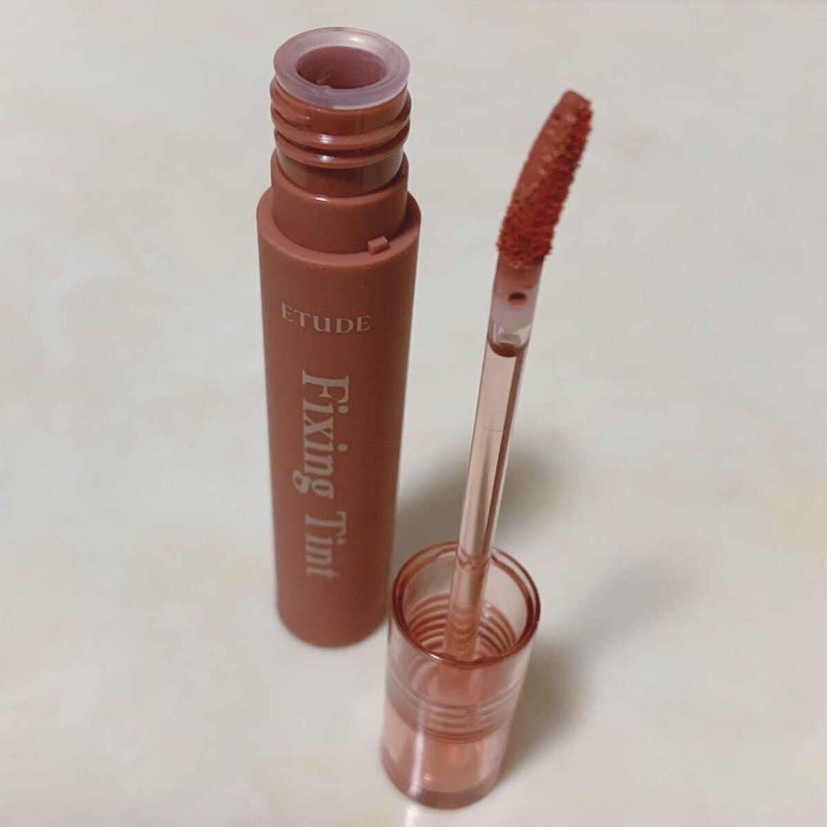 フィクシングティント/ETUDE/リップティントを使ったクチコミ(5枚目)
