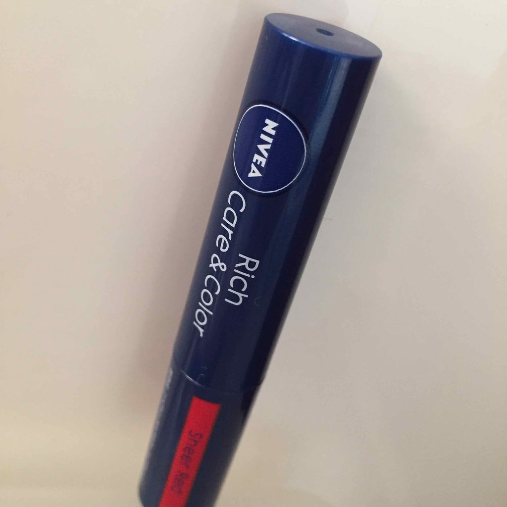 ニベア リッチケア＆カラーリップ/ニベア/リップクリームを使ったクチコミ（1枚目）