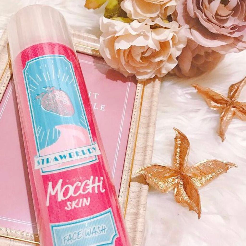 モッチスキン吸着泡洗顔FS(イチゴ)/MoccHi SKIN/泡洗顔を使ったクチコミ(1枚目)
