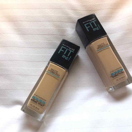フィットミーリキッドファンデーション/MAYBELLINE NEW YORK/リキッドファンデーションを使ったクチコミ(1枚目)