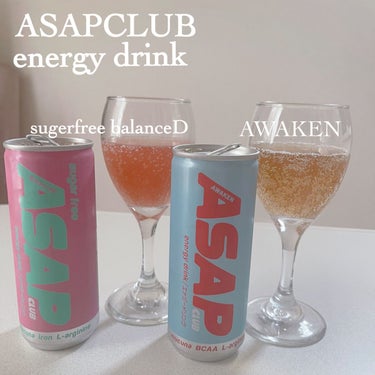 エナジードリンク BalanceD/ASAP CLUB/ドリンクを使ったクチコミ（1枚目）