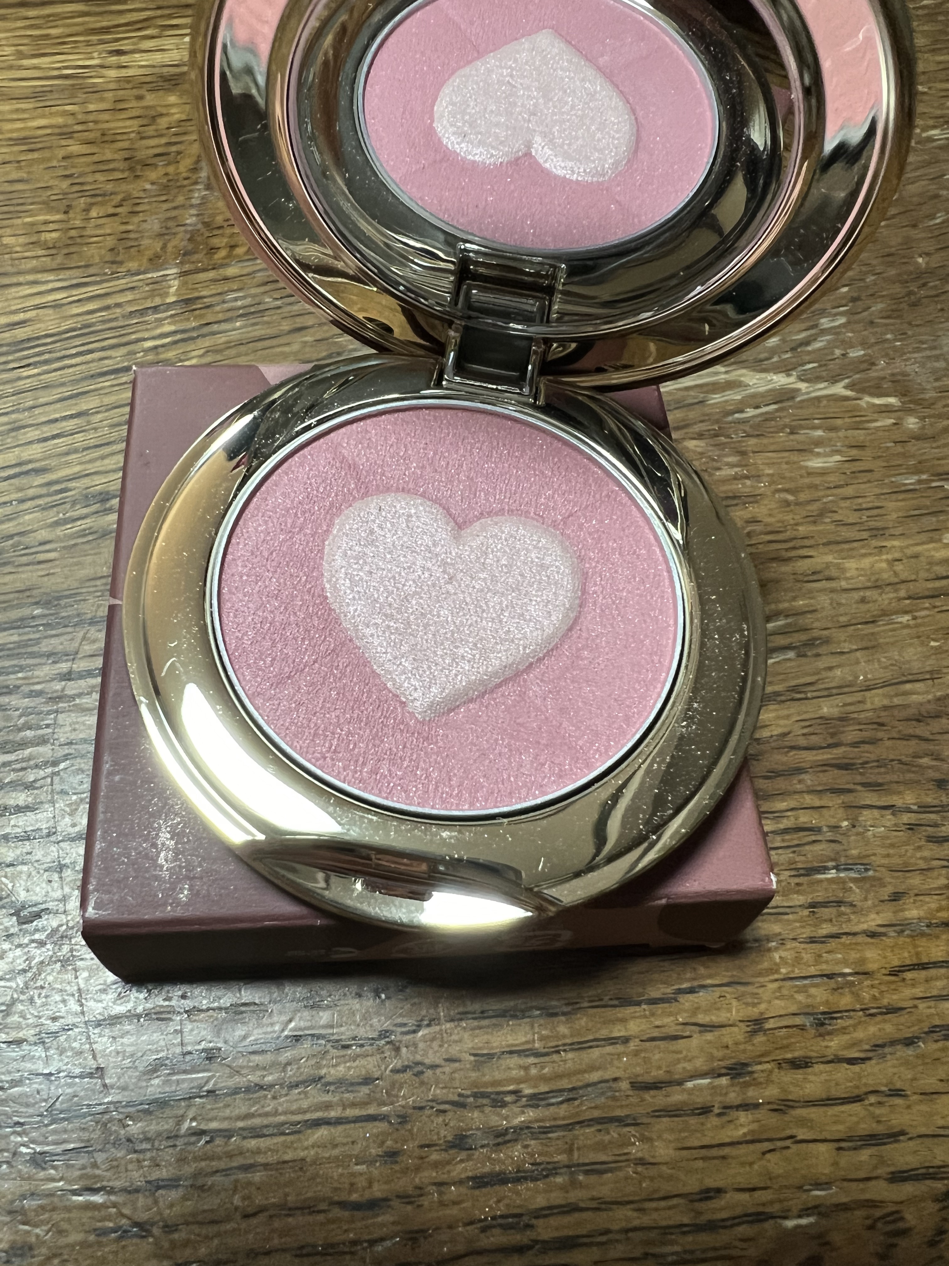 ブラッシング ハート EX05/SNIDEL BEAUTY/パウダーチークを使ったクチコミ（1枚目）