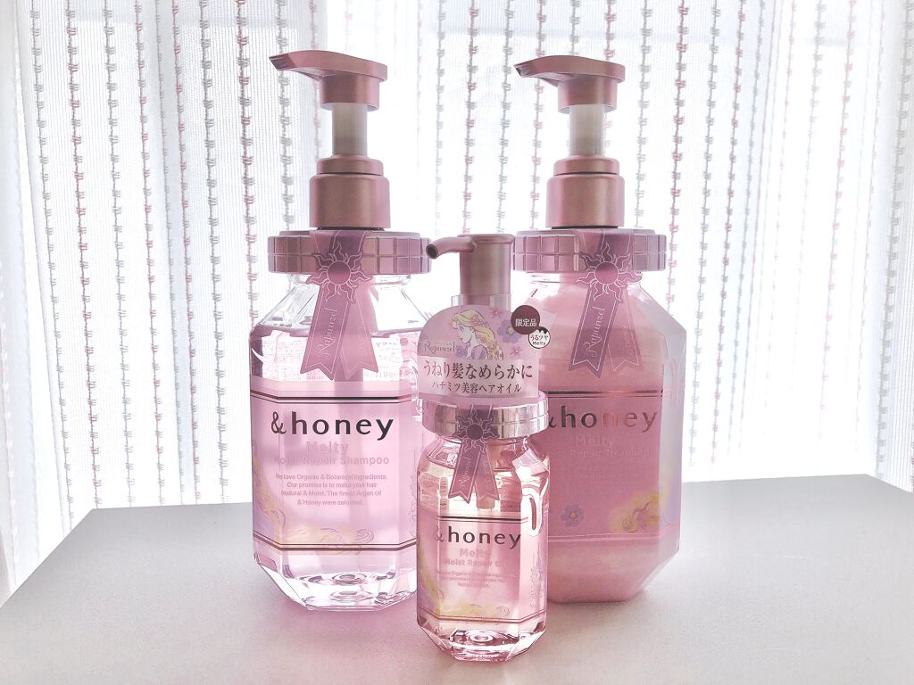 &honey Melty モイストリペア シャンプー1.0／モイストリペア ヘアトリートメント2.0/&honey/市販シャンプーを使ったクチコミ（2枚目）