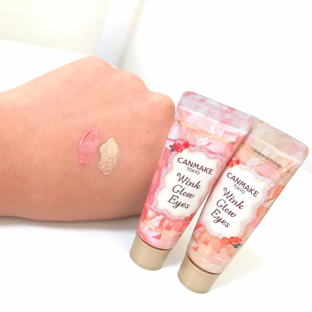 ウィンクグロウアイズ/キャンメイク/ジェル・クリームアイシャドウを使ったクチコミ（2枚目）