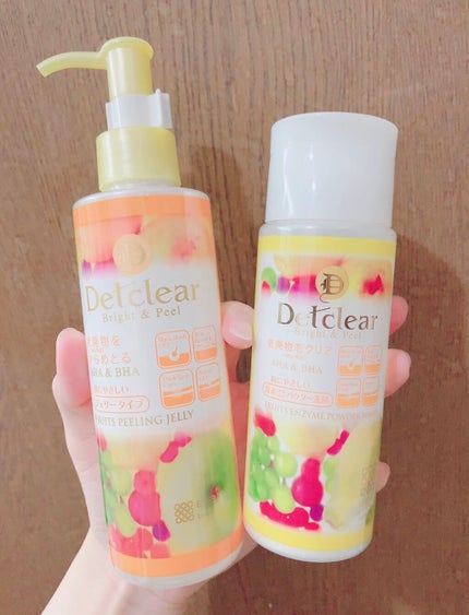 DETクリア ブライト&ピール フルーツ酵素パウダーウォッシュ/Detclear/洗顔パウダーを使ったクチコミ(1枚目)