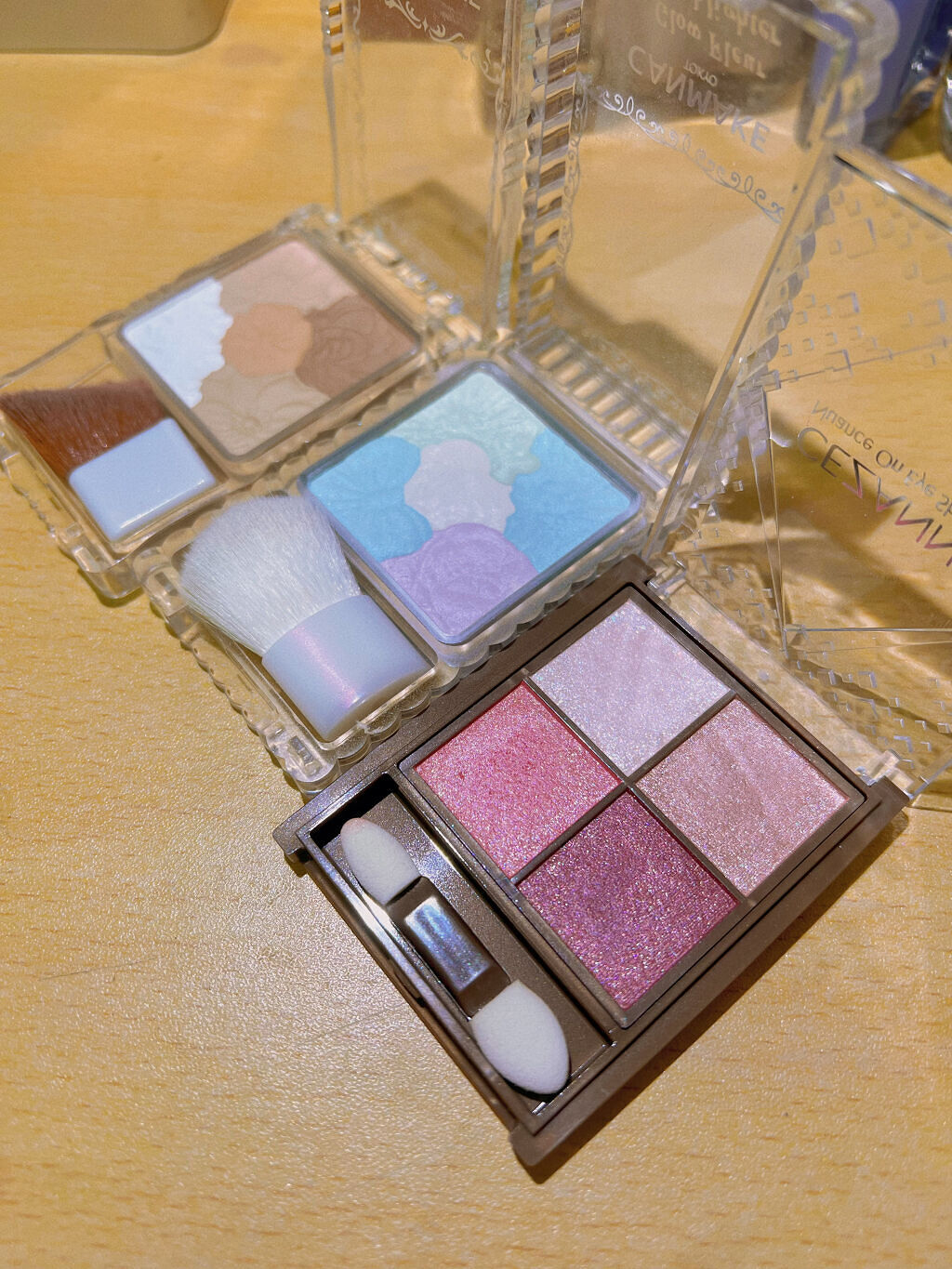 ホワイトシェイピングパレット WT-2 パープルホワイト/KATE/プレストパウダーを使ったクチコミ（2枚目）