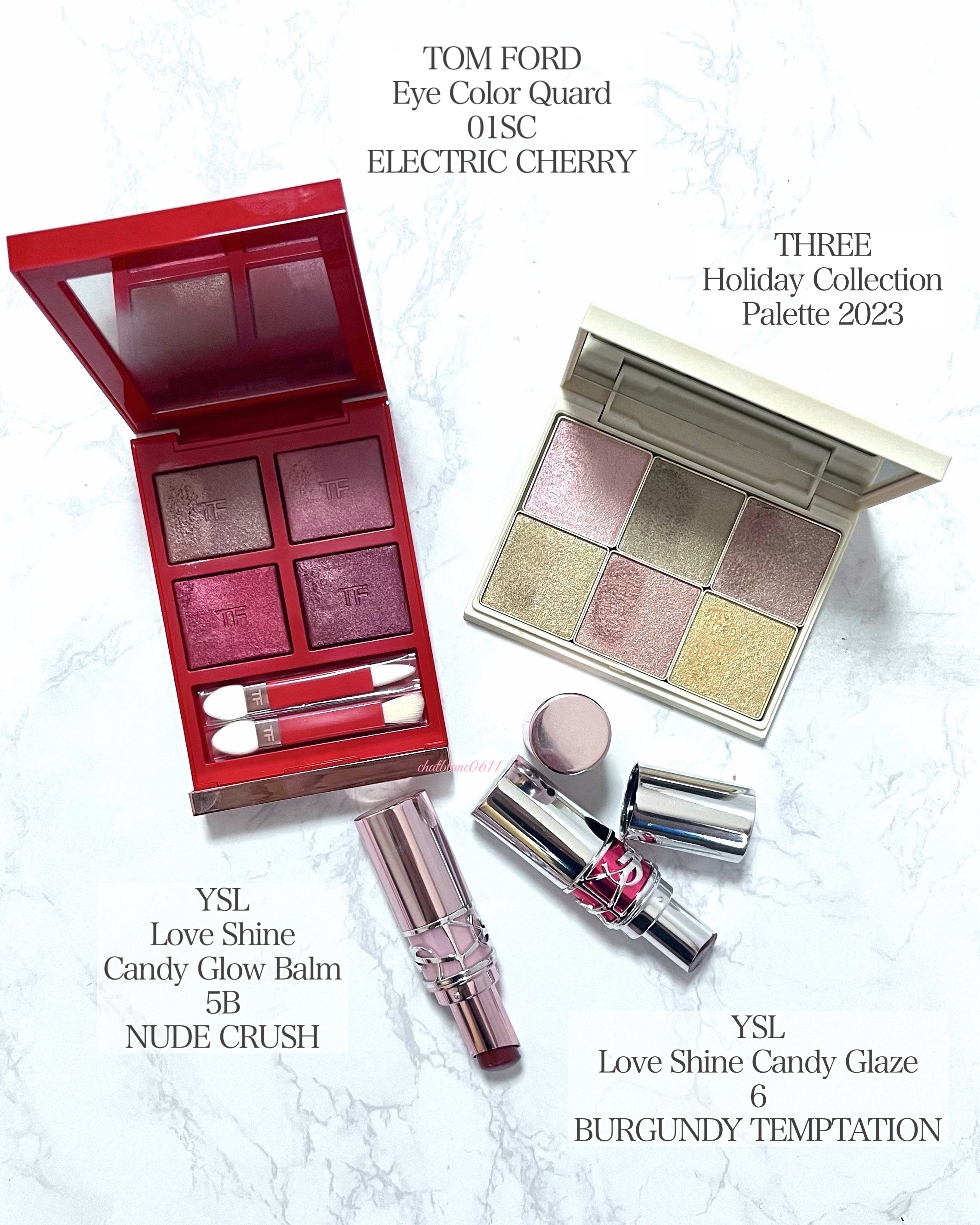 ホリデーコレクション パレット 2023/THREE/アイシャドウパレットを使ったクチコミ（3枚目）