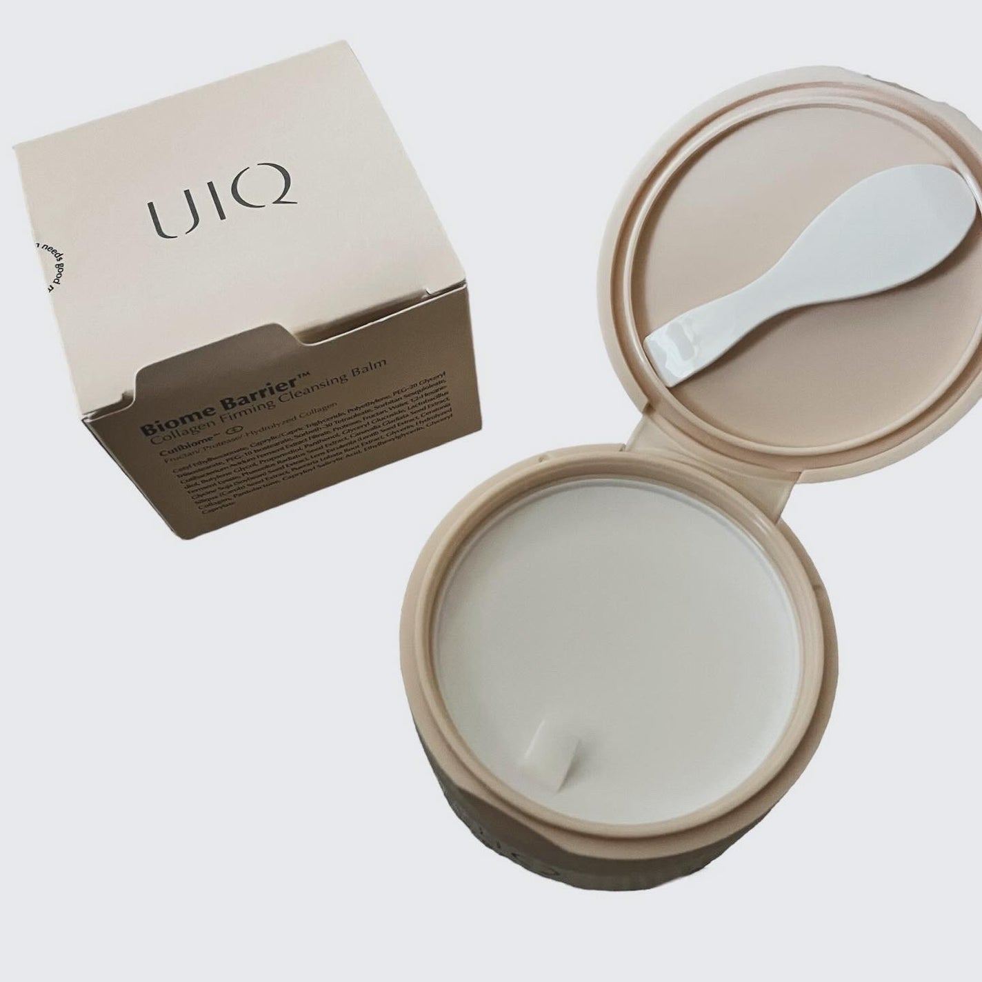 バイオームバリアコラーゲンファーミングクレンジングバーム/UIQ/クレンジングバームを使ったクチコミ(4枚目)