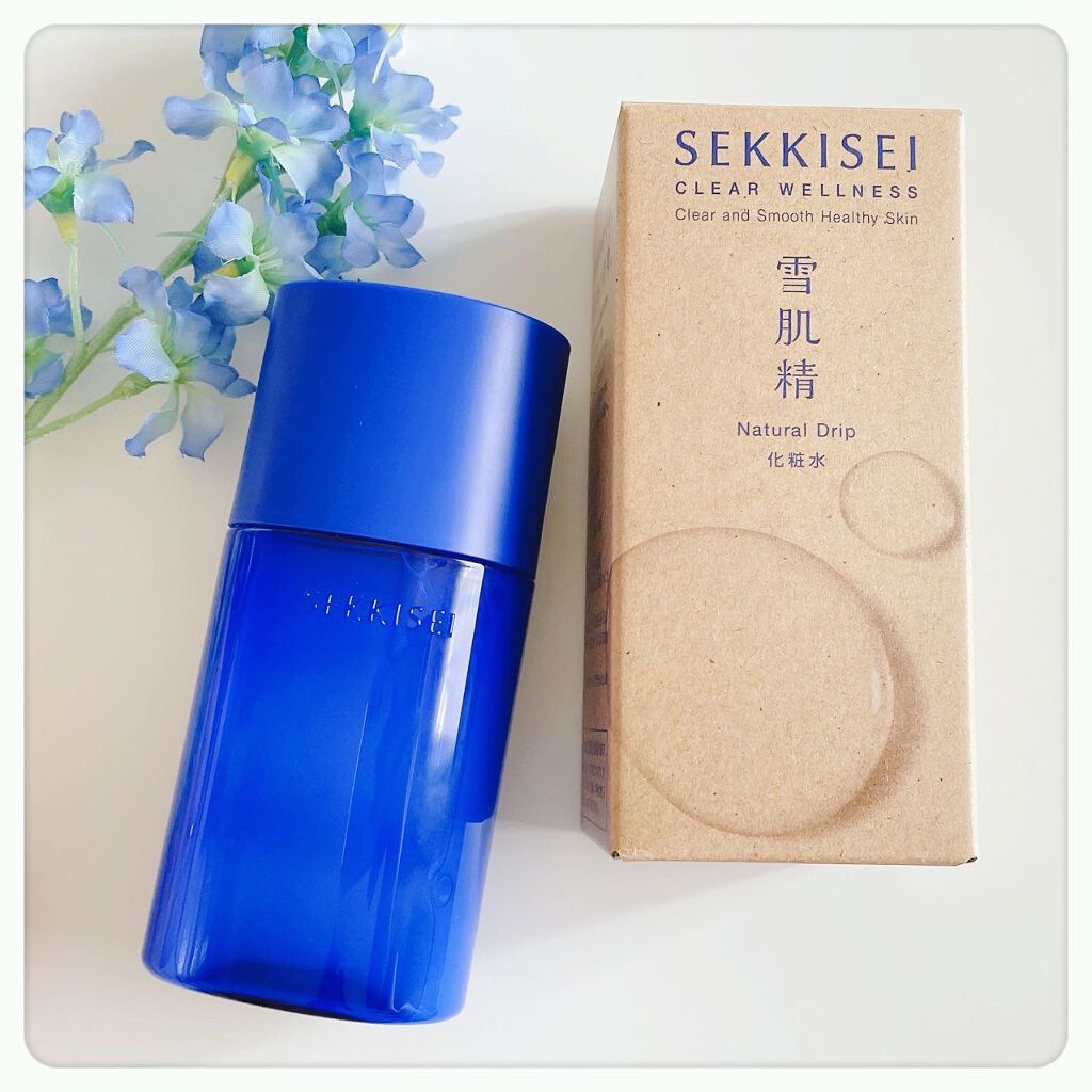 クリアウェルネス ナチュラル ドリップ/雪肌精/化粧水を使ったクチコミ（1枚目）