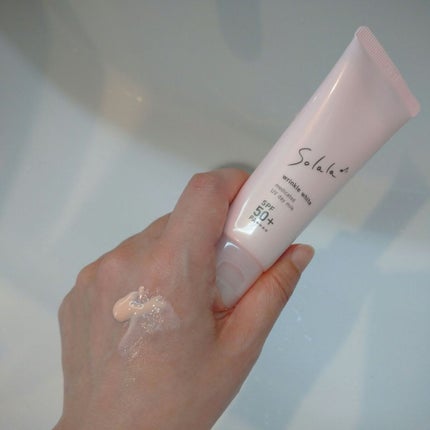 ソララ 薬用 リンクルホワイト UVデイミルク/ナリスアップ/日焼け止め・UVケアを使ったクチコミ(1枚目)