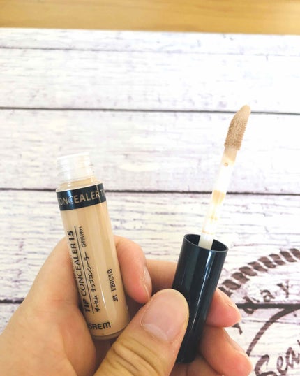 カバーパーフェクション チップコンシーラー/the SAEM/リキッドコンシーラーを使ったクチコミ(2枚目)