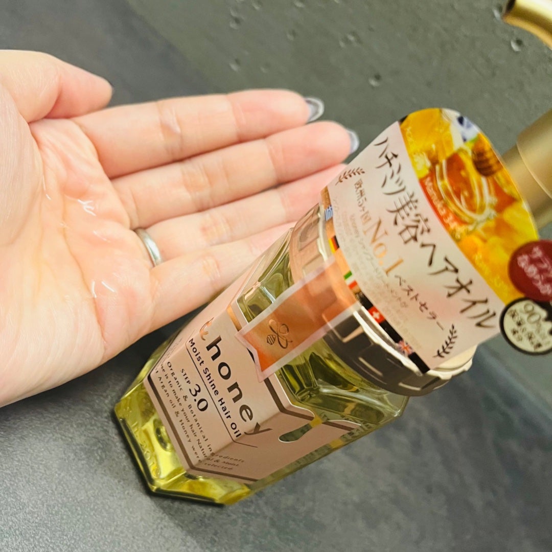 モイストシャイン ヘアオイル3.0/&honey/ヘアオイルを使ったクチコミ(2枚目)