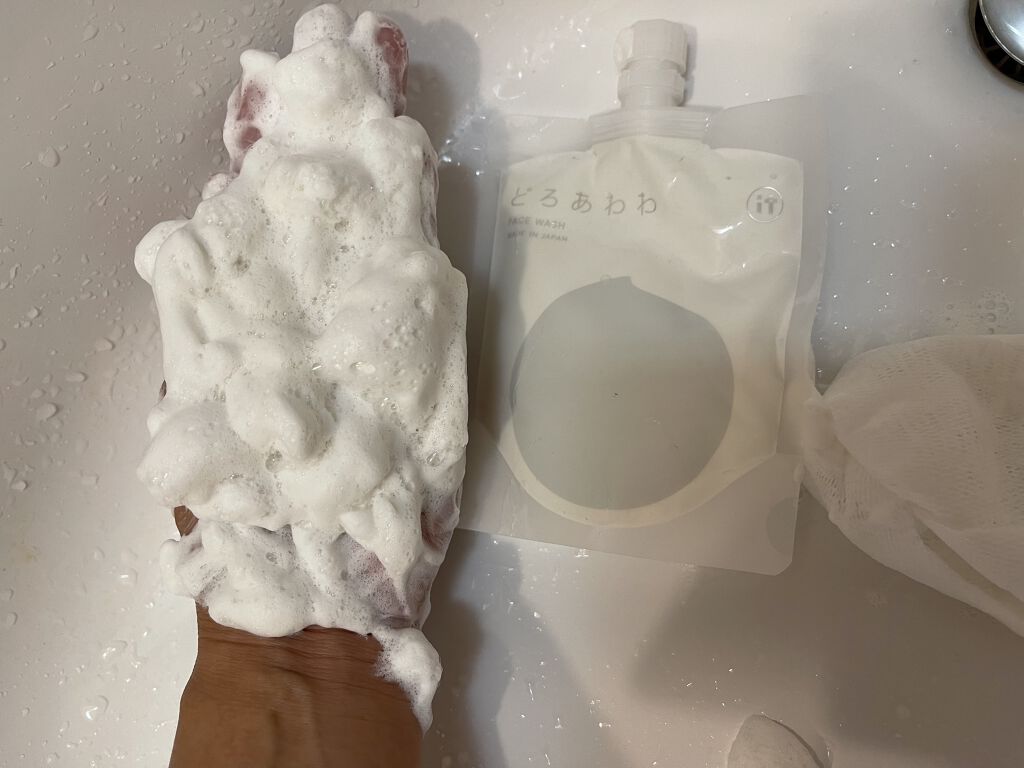 どろあわわ/健康コーポレーション/洗顔フォームを使ったクチコミ（3枚目）