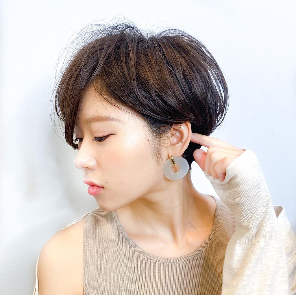 ショートヘア/大人女性/似合わせショート/表参道/羽鳥俊輝 on LIPS 「大人ショートヘアはお任せください✨.ヘアスタイルをご覧頂きあり..」(6枚目)