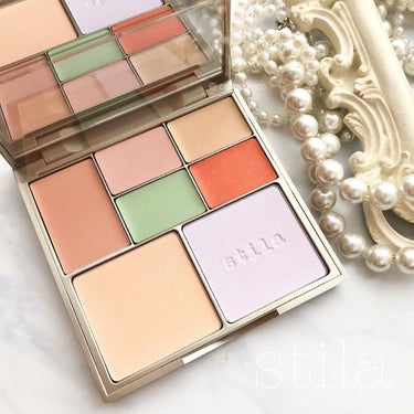 stila オールインワン カラーコレクティング パレットのクチコミ「〜マルチなコンシーラーパレット〜

▪️スティラstila
オールインワンカラーコレクティング.....」（1枚目）