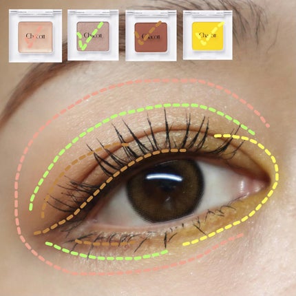 マルチカラーバリエーション トゥインクル/チャコット・コスメティクス/単色アイシャドウを使ったクチコミ(6枚目)