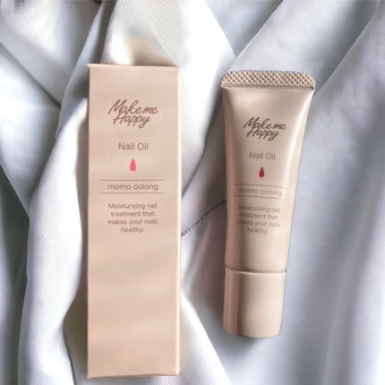 メイクミーハッピー ネイルオイル momo oolong/キャンメイク/ネイルオイル・トリートメントを使ったクチコミ(2枚目)