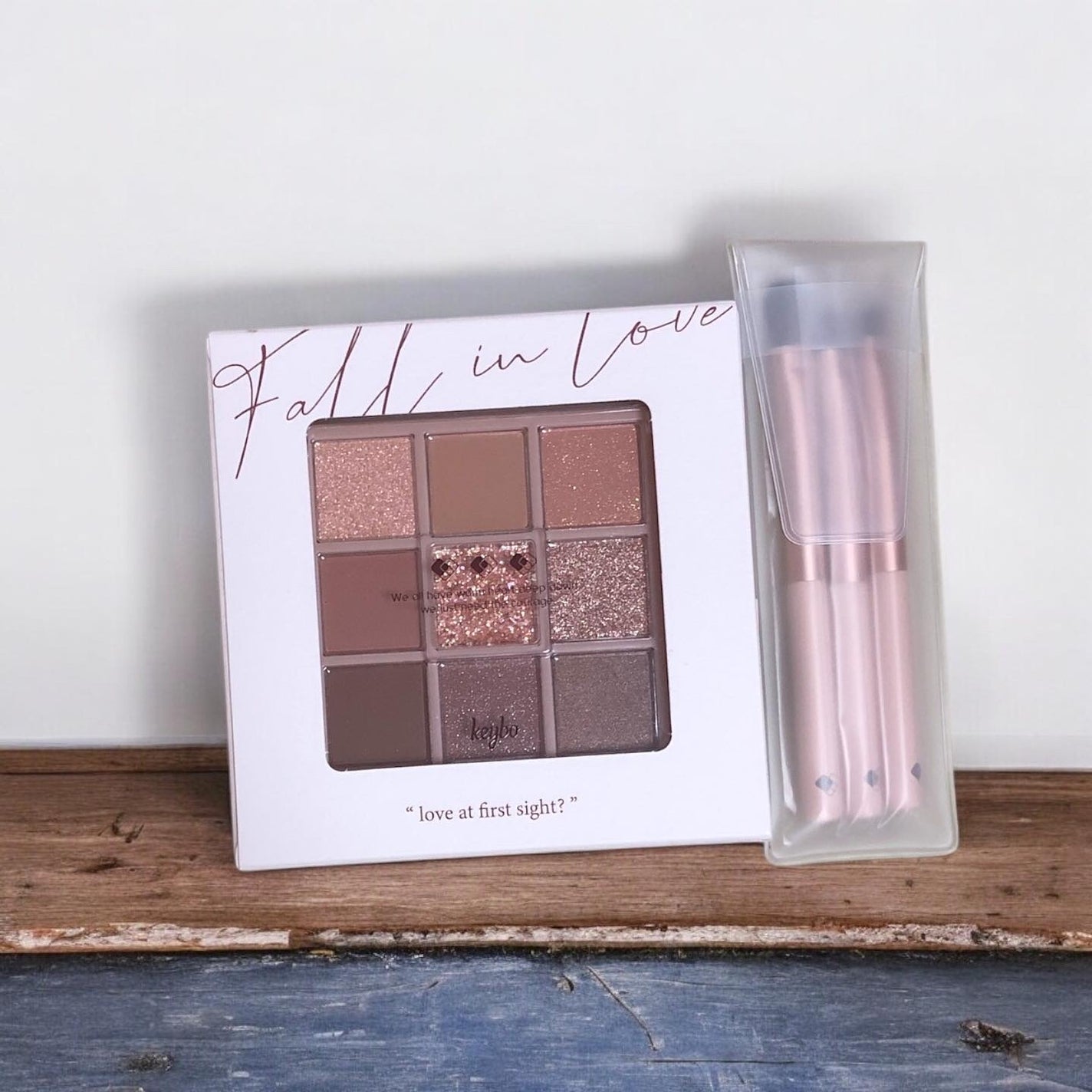 KEYBO FALL IN LOVE SHADOW PALETTE/keybo/アイシャドウパレットを使ったクチコミ(4枚目)