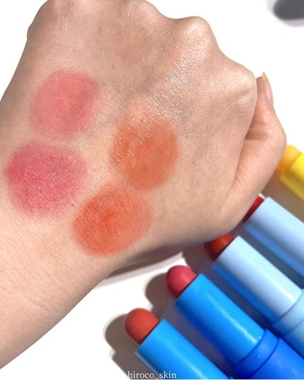 グラスティンティッドリップバーム/TOCOBO/リップバームを使ったクチコミ(4枚目)