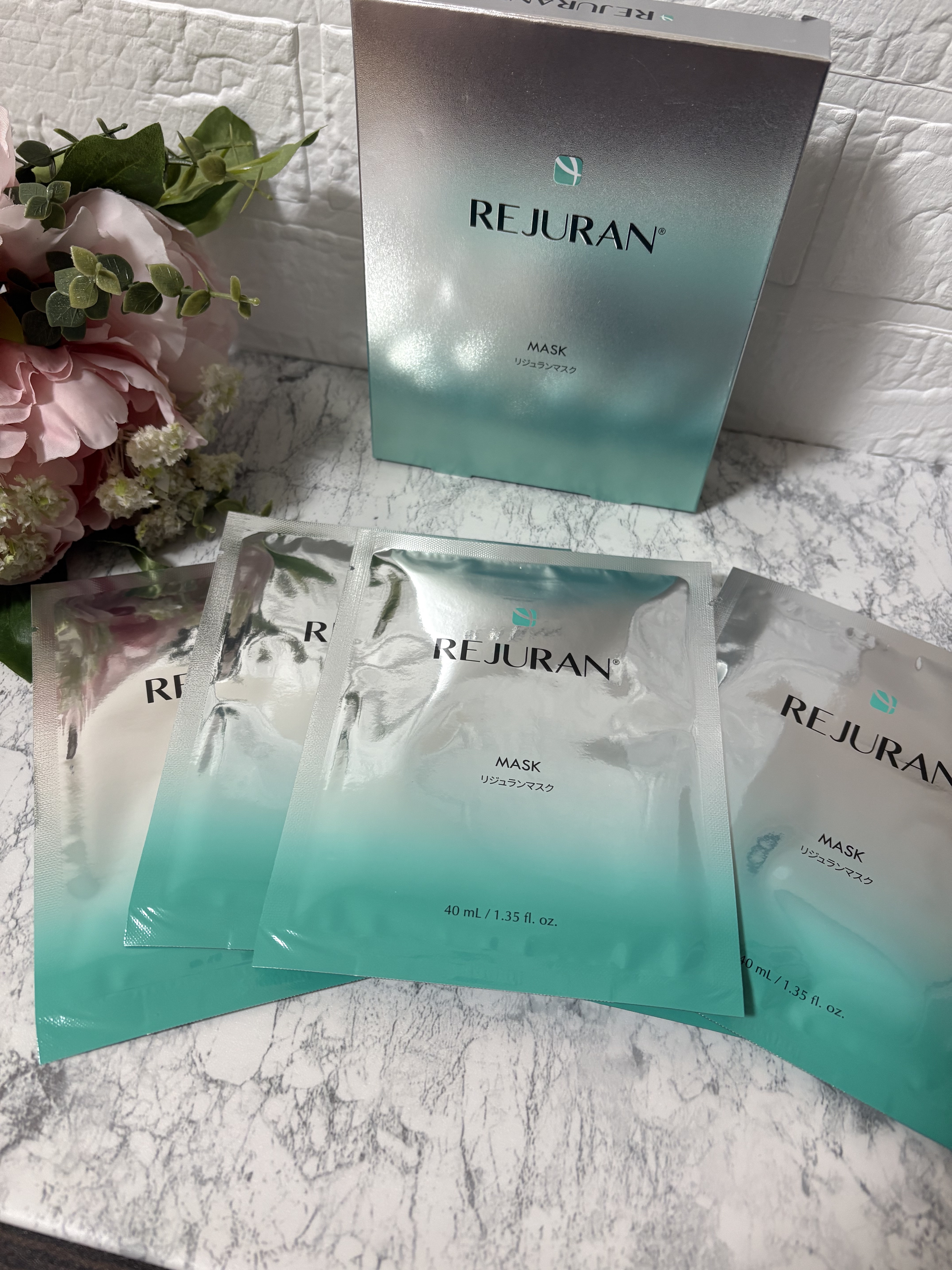 REJURAN ターンオーバーマスク(5枚入り)/REJURAN COSMETICS/シートマスク・パックを使ったクチコミ（2枚目）