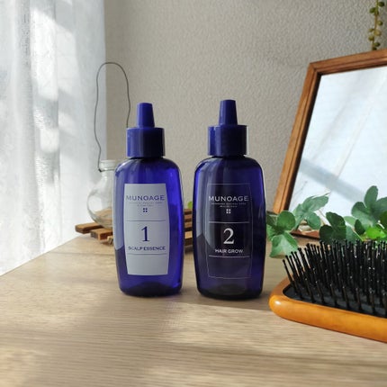 Wアプローチヘアプログラム/MUNOAGE(ミューノアージュ)/頭皮ローションを使ったクチコミ(4枚目)