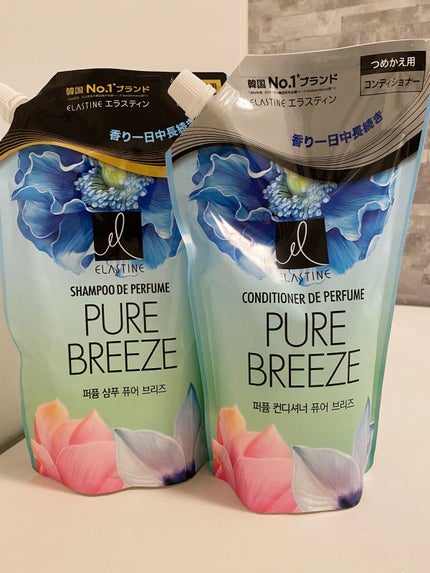 パフュームシャンプー&コンディショナー/エラスチン/シャンプー・コンディショナーを使ったクチコミ(1枚目)