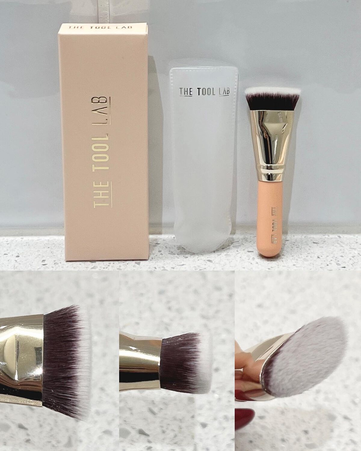 101B ベイビータスカー/THE TOOL LAB/メイクブラシを使ったクチコミ（2枚目）