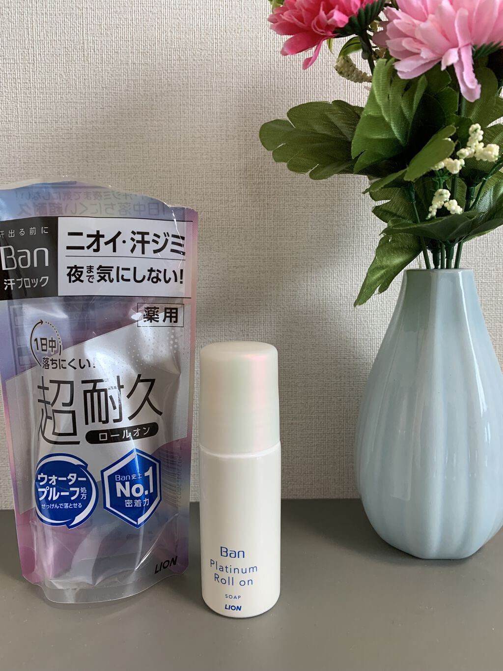 汗ブロックプラチナロールオン せっけんの香り/Ban/デオドラント・制汗剤を使ったクチコミ（1枚目）