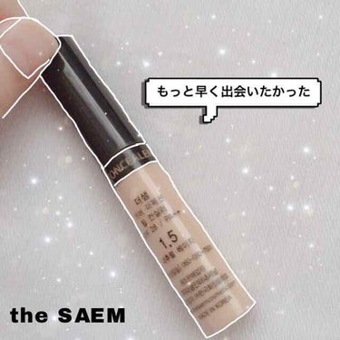 カバーパーフェクション チップコンシーラー/the SAEM/コンシーラーを使ったクチコミ（1枚目）