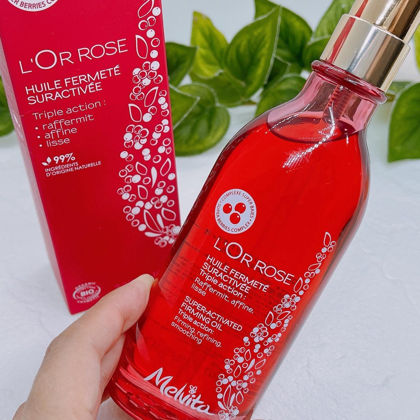 ロルロゼ ピンクフィット ボディオイル/Melvita/ボディオイルを使ったクチコミ(2枚目)