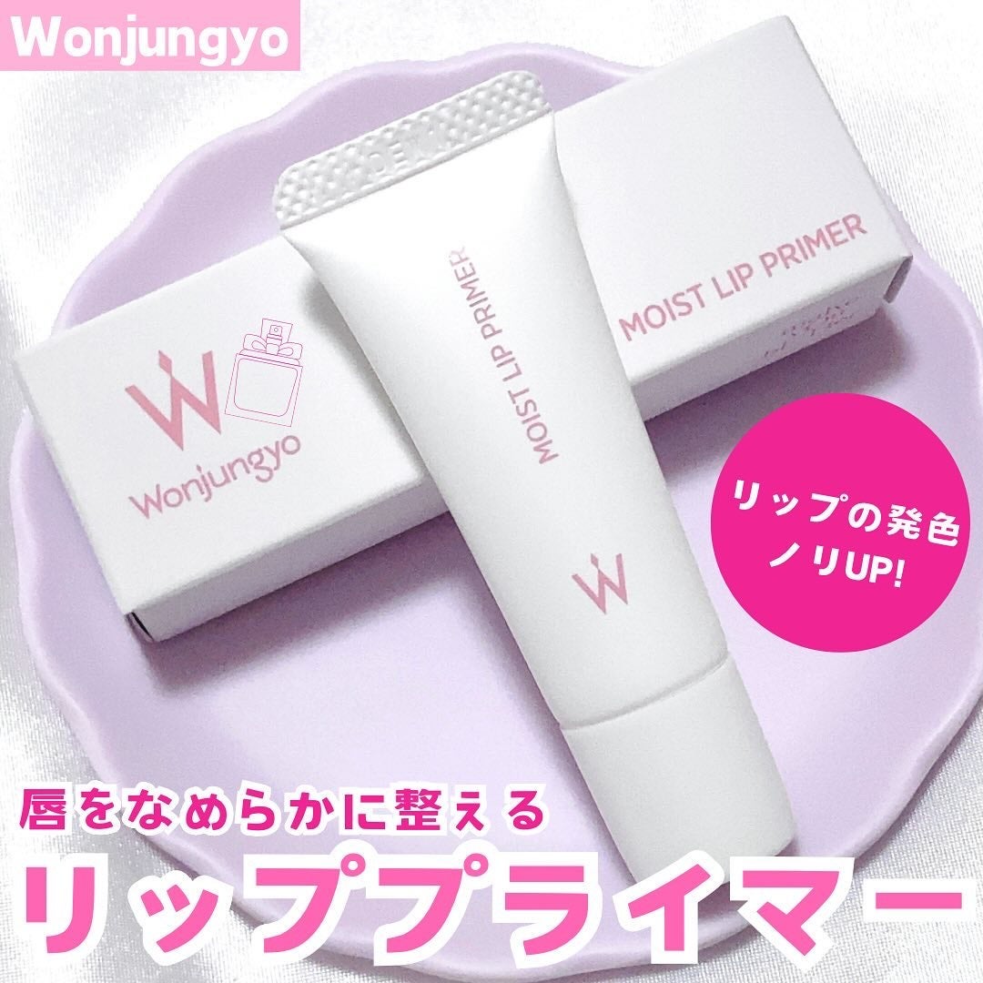 ウォンジョンヨ モイストリッププライマー /Wonjungyo/リップオイルを使ったクチコミ(1枚目)