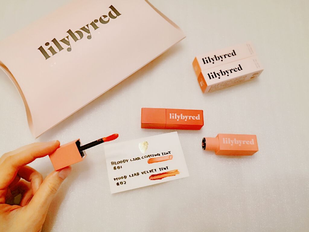 ムードライアー ベルベットティント/lilybyred/リップティントを使ったクチコミ（1枚目）